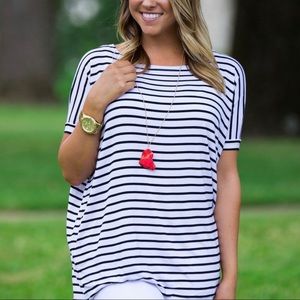 NWOT PIKO 1988 short sleeved oversized Top